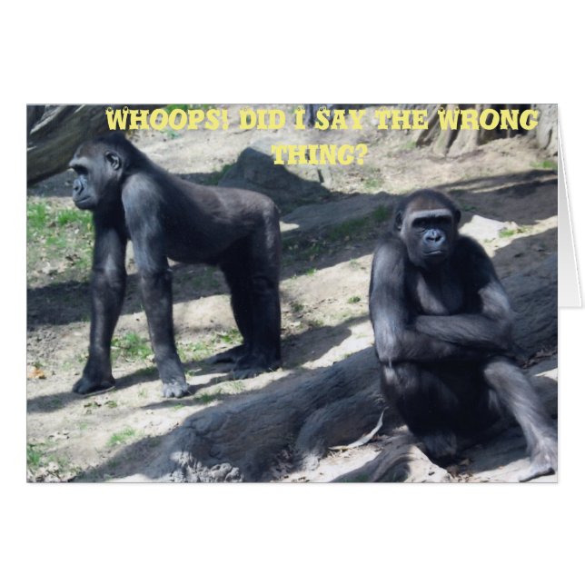 GORILLA SPAT (Front Horizontal)