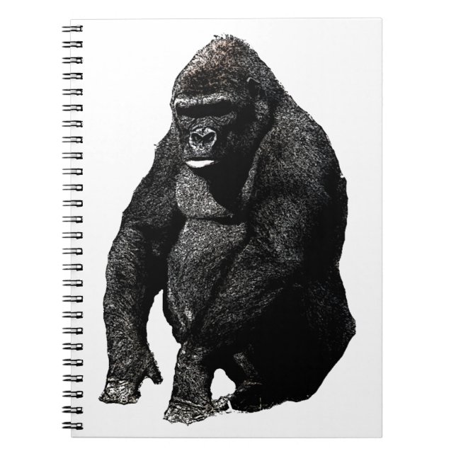 Gorilla Spiral Notebook (Front)