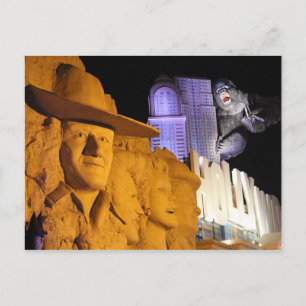 Gorilla Statue #2 Postcard