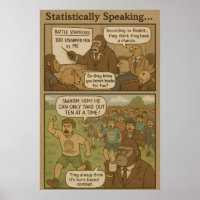 Gorilla Strategy Comic – 100 Unarmed Men vs Me