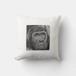 Gorilla sucking fingers Cushion2 指しゃぶりのゴリラクッション Cushion