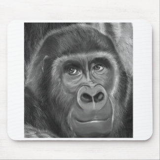 Gorilla sucking fingers MousePad2  指しゃぶりのゴリラトートバッグ Mouse Pad