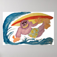 Gorilla Surfer