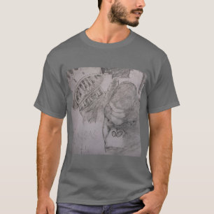 gorilla taking his crown off to a city T-Shirt