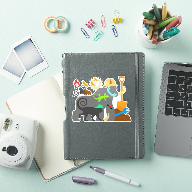 Gorillas at Work (iPad Cover)