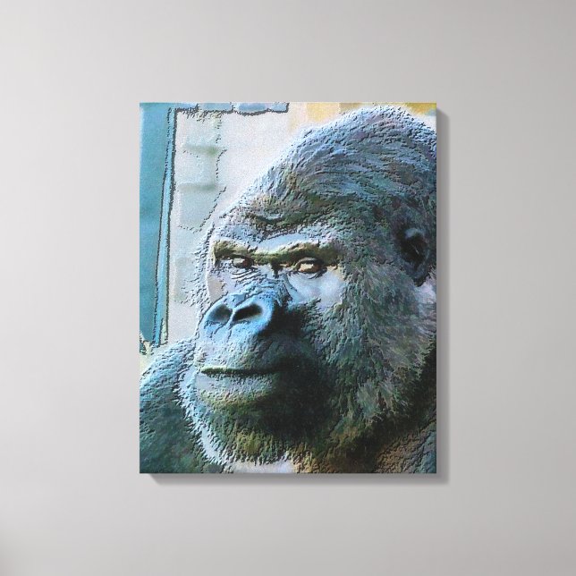 GORILLAS CANVAS PRINT (Front)