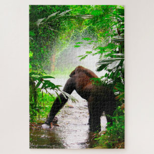 Gorillas. Jigsaw Puzzle