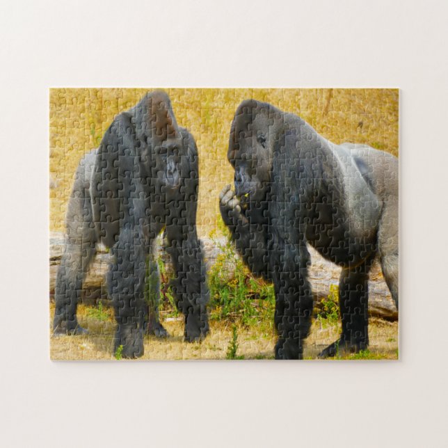 Gorillas. Jigsaw Puzzle (Horizontal)