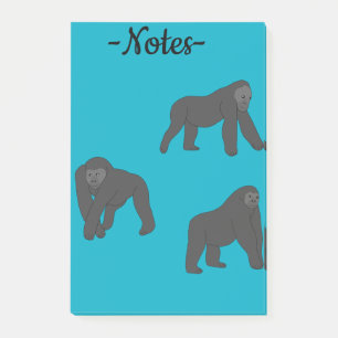 Gorillas Post-it Notes