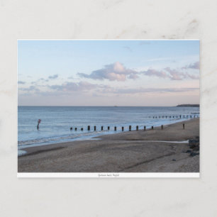 Gorleston beach postcard