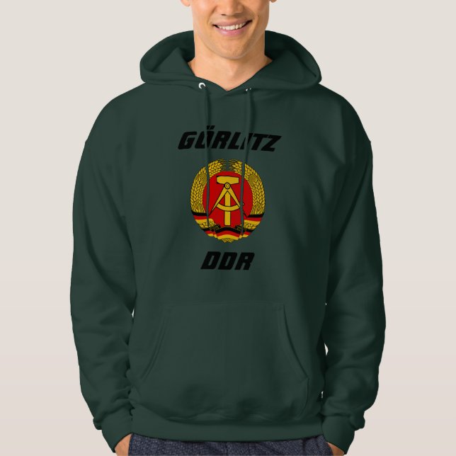 Gorlitz, DDR, Gorlitz, East Germany Hoodie (Front)
