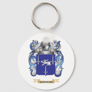Gorman Coat of Arms (Family Crest) Key Ring