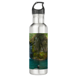 Gorman Falls Hiking Water Bottle Outdoor Adventure