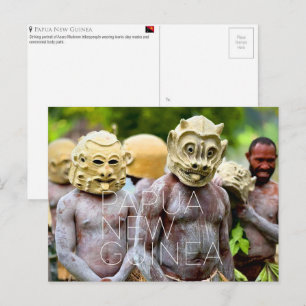 Goroka, Papua New Guinea Travel Postcard