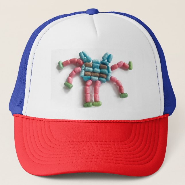 Gorra cyber cat trucker hat (Front)