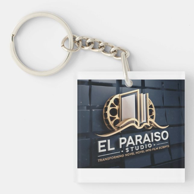 Gorra El Paraiso Studio Key Ring (Front)