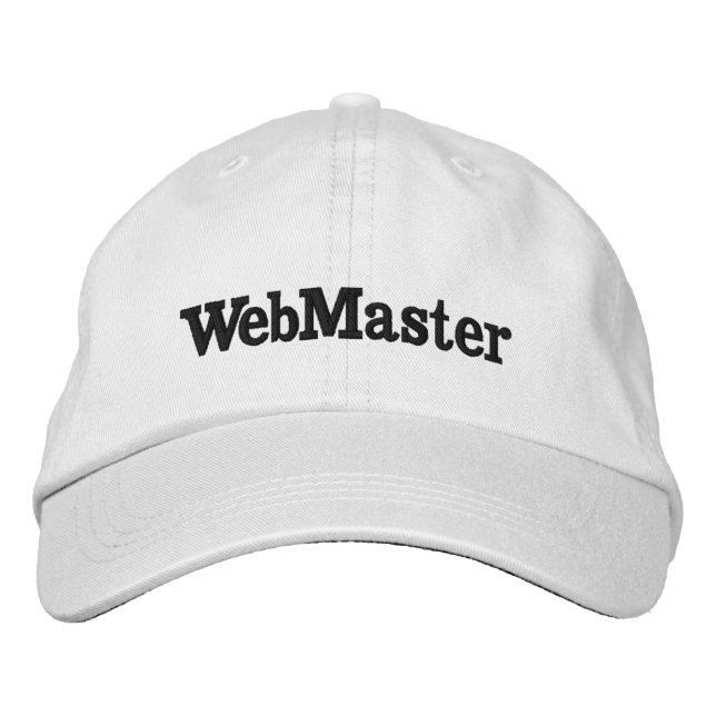 Gorra WebMaster Embroidered Hat (Front)