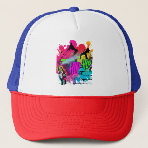 Gorras de béisbol Hip-Hop Street Art Trucker Hat