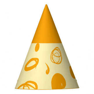 Gorro De Fiesta Linear patterns and spots design P Party Hat
