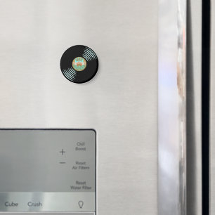 Gorst Records Retro Style Button Magnet