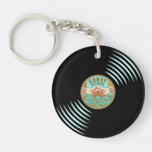 Gorst Retro Vinyl Record Keychain