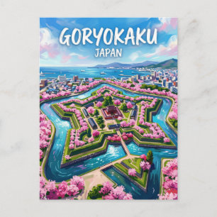Goryokaku Fort Japan Postcard