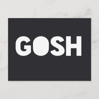 Gosh Postcard
