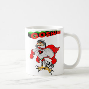 Goshawk Cartoon Coffee Mug