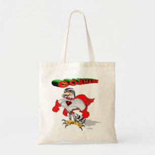 Goshawk Cartoon Tote Bag