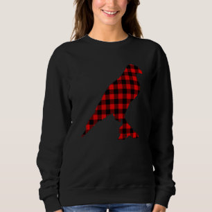 Goshawk Red Buffalo Plaid Raptor Matching Family P Sweatshirt