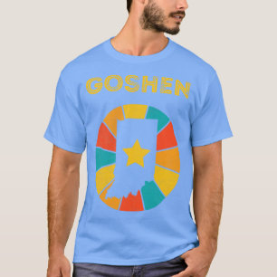 Goshen Indiana Vintage Distressed Souvenir T-Shirt