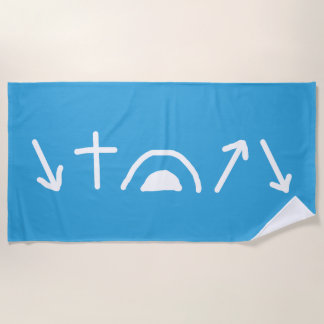 Gospel Arrows Beach Towel