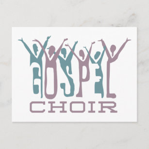 Gospel Choir Postcard