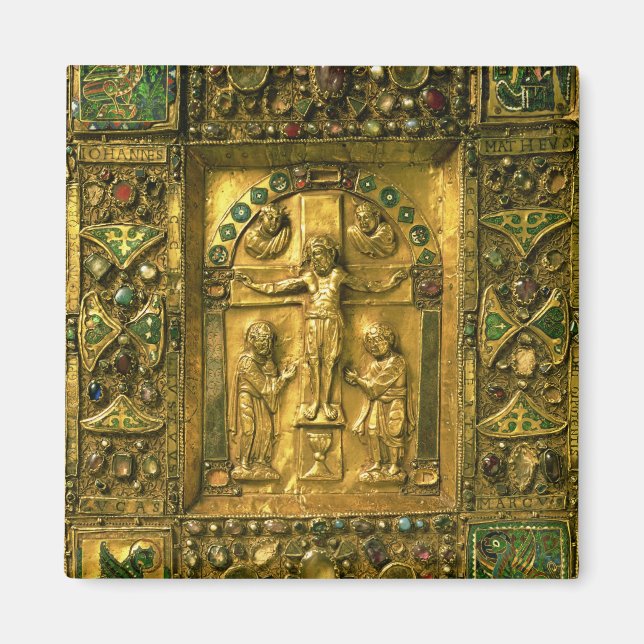 Gospel Cover, Ottonian, Germany, 11th century (gol Magnet (Front)