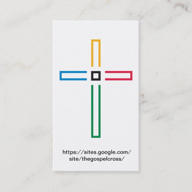 Gospel Cross Card (Front)