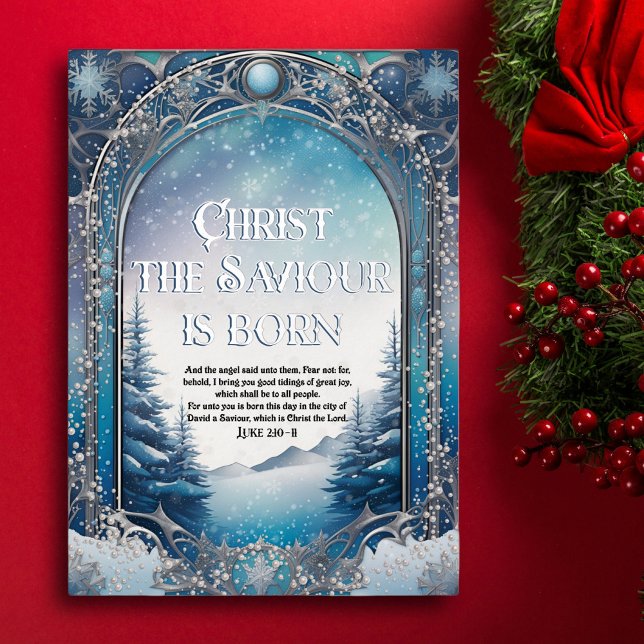 Gospel of Luke Winter Wonderland Blue Christmas  (Creator Uploaded)