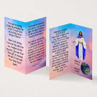 Gospel Tract Business Card