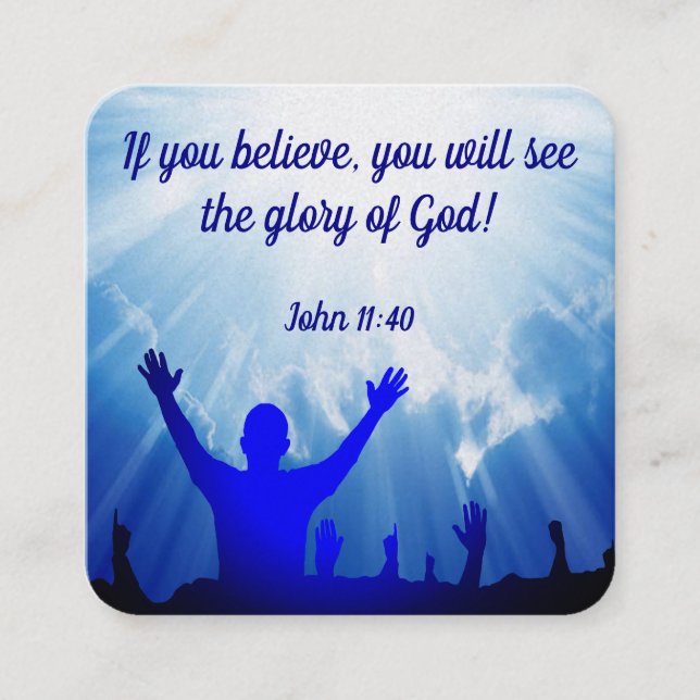 Gospel Tract Card (Front)