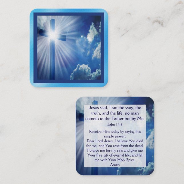 Gospel Tract Card (Front/Back)