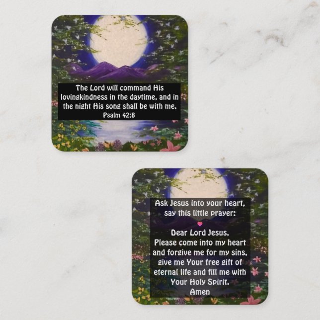 Gospel Tract Card (Front/Back)