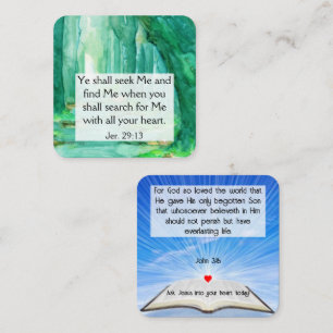Gospel Tract Card