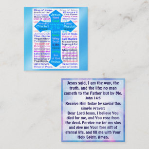 Gospel Tract Card