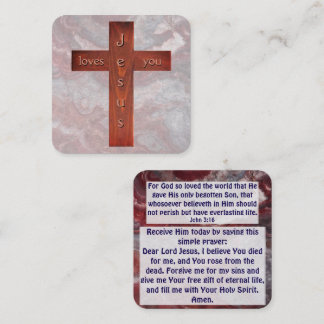 Gospel Tract Card