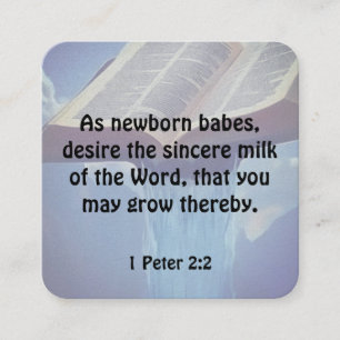 Gospel Tract Card