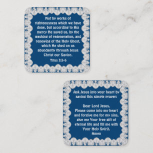 Gospel Tract Card