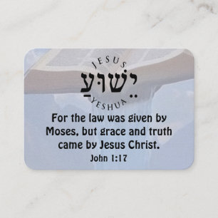 Gospel Tract Card