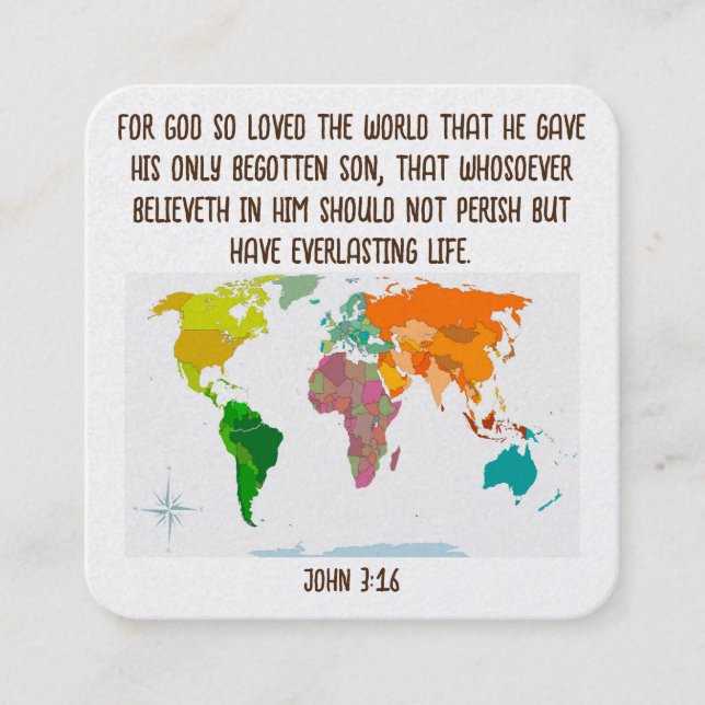 Gospel Tract Card (Front)