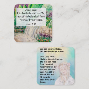 Gospel Tract Card