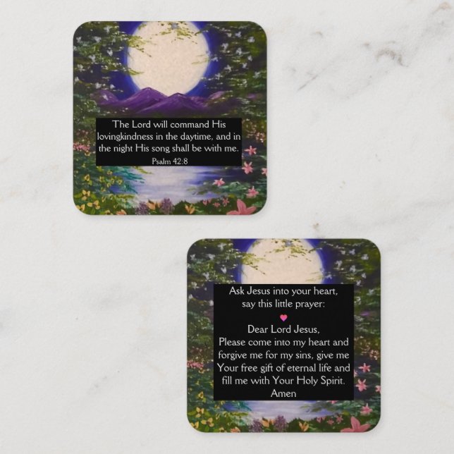 Gospel Tract Card (Front/Back)