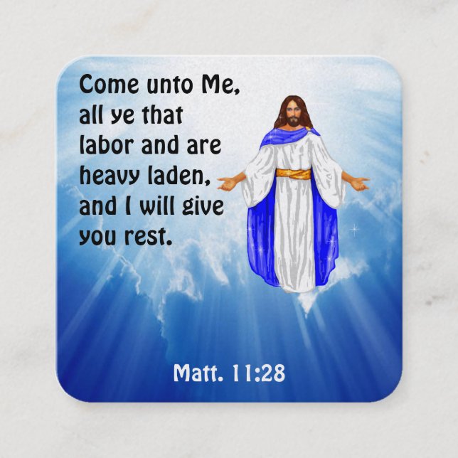 Gospel Tract Card (Front)